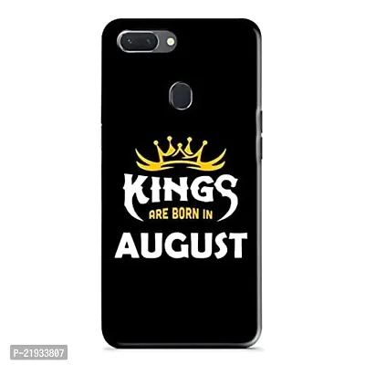 Dugvio? Polycarbonate Printed Hard Back Case Cover for Oppo Realme 2 (Kings are Born in August)