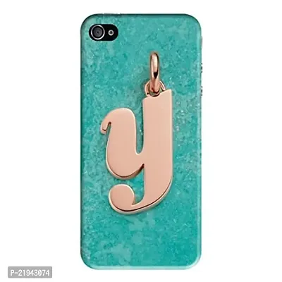 Dugvio? Polycarbonate Printed Hard Back Case Cover for iPhone 5 / iPhone 5S (Y Name Alphabet)