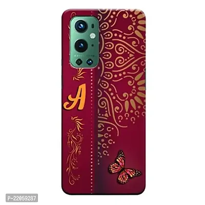 Dugvio? Printed Designer Back Cover Case for OnePlus 9 Pro/OnePlus 9 Pro (5G) - A Name Alphabet-thumb0