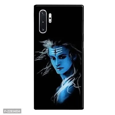 Dugvio? Printed Designer Matt Finish Hard Back Case Cover for Samsung Galaxy Note 10 Plus/Samsung Note 10 Pro (Lord Angry Shiva)