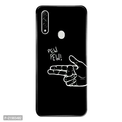 Dugvio? Poly Carbonate Back Cover Case for Oppo A31 - Pew Pew