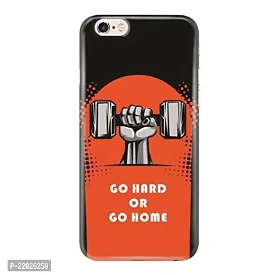 Dugvio? Printed Designer Hard Back Case Cover for iPhone 6 / iPhone 6S (Go Hard or go Home)