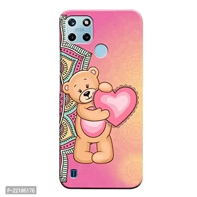 Dugvio? Printed Hard Back Cover Case for Realme C25Y - Cute Toy Art