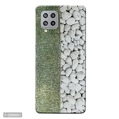 Dugvio? Printed Hard Back Cover Case for Samsung Galaxy A22 / Samsung Galaxy A22 (4G) - Stone and Marble