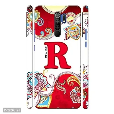 Dugvio? Printed Designer Hard Back Case Cover for Xiaomi Redmi 9 Prime (Its Me R Alphabet)