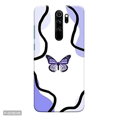 Dugvio? Hard Back Case Cover for Xiaomi Redmi Note 8 Pro - Butterfly Effect-thumb0