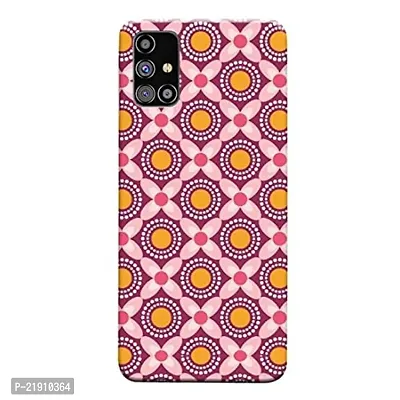 Dugvio? Polycarbonate Printed Hard Back Case Cover for Samsung Galaxy M31S / Samsung M31S (Rangoli Drawing)