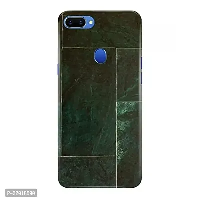 Dugvio? Printed Designer Hard Back Case Cover for Oppo A5S (Green Marble)