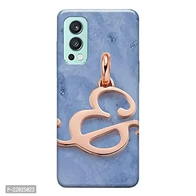 Dugvio? Printed Designer Hard Back Case Cover for Oneplus Nord 2 / Oneplus Nord 2 5G (Name Alphabet)