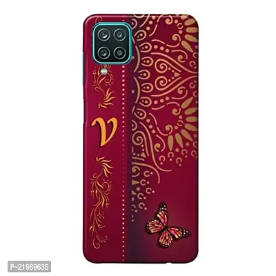 Dugvio? Printed Designer Back Case Cover for Samsung Galaxy M32 / Samsung M32 (V Name Alphabet)