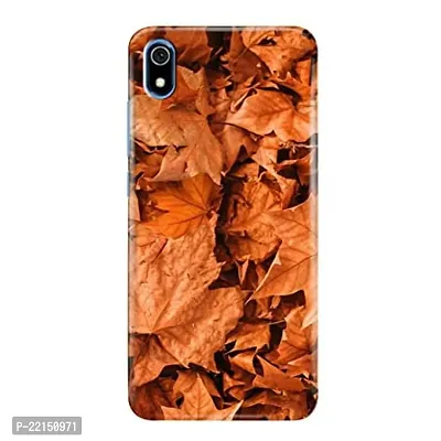 Dugvio? Printed Matt Finish Hard Back Case Cover for Xiaomi Redmi 7A - Vintage Leaf, Floral (Multicolor)-thumb0