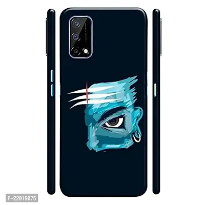 Dugvio? Printed Designer Hard Back Case Cover for Realme Narzo 30 Pro 5G (Angry Lord Shiva)