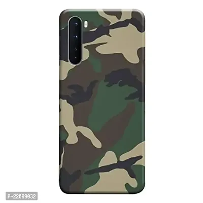Dugvio? Printed Hard Back Case Cover for OnePlus Nord (Army Camouflage, Defence, Army)