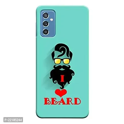 Dugvio? Printed Hard Back Cover Case for Samsung Galaxy M52 (5G) - I Love Beard