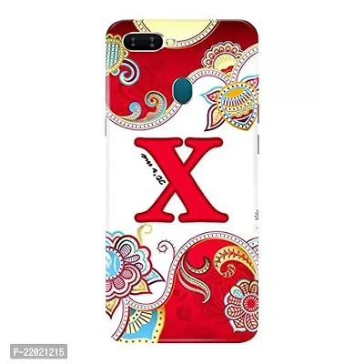 Dugvio? Printed Designer Hard Back Case Cover for Oppo A7 / Oppo A12 / Oppo A5S (Its Me X Alphabet)