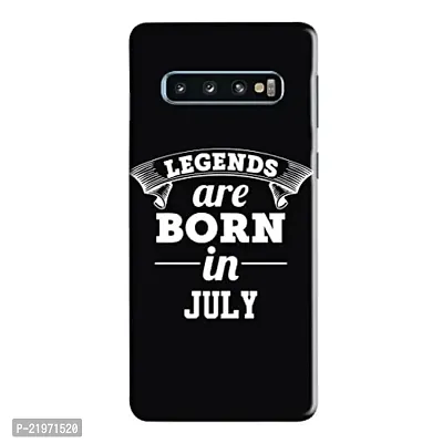 Dugvio? Printed Designer Back Case Cover for Samsung Galaxy S10 / Samsung S10 (Legends are Born in July)-thumb0