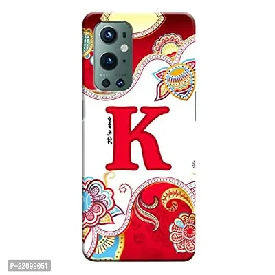 Dugvio? Printed Hard Back Cover Case for OnePlus 9 Pro/OnePlus 9 Pro (5G) - Its Me K Alphabet-thumb0