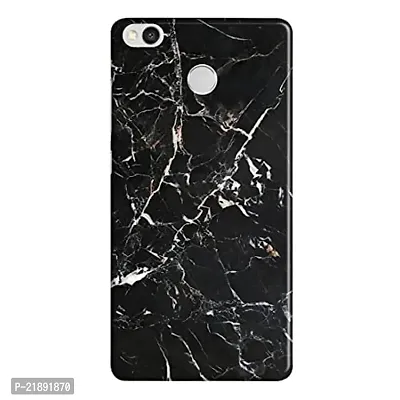 Dugvio Polycarbonate Printed Colorful Black Marble Design Effects Designer Hard Back Case Cover for Xiaomi Redmi 3S Prime/Redmi 3S Prime (Multicolor)