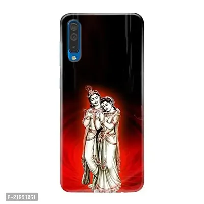 Dugvio? Polycarbonate Printed Hard Back Case Cover for Samsung Galaxy A50 / Samsung A50 / SM-A505F/DS (Lord Radhe Krishna)