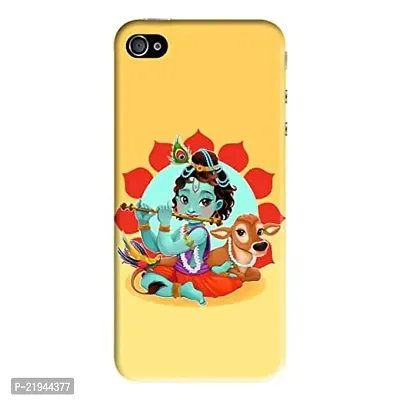 Dugvio? Polycarbonate Printed Hard Back Case Cover for iPhone 5 / iPhone 5S (Lord Krishna Murli)