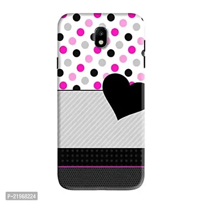 Dugvio? Printed Designer Back Case Cover for Samsung Galaxy J7 Pro/Samsung J7 Pro / J730GM/DS (Love Heart Pattern)