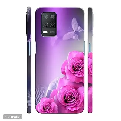 Dugvio? Printed Designer Matt Finish Hard Back Cover Case for Realme 8 (5G) / Realme 8S (5G) - Butterfly Art