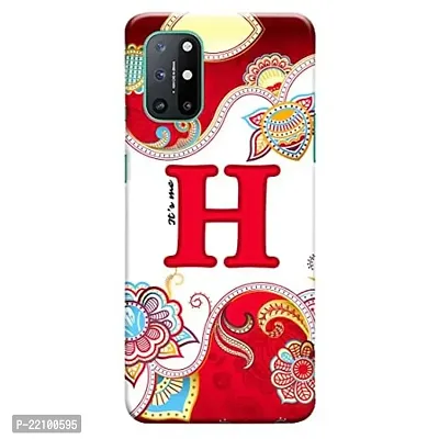 Dugvio? Printed Hard Back Cover Case for OnePlus 8T - Its Me H Alphabet