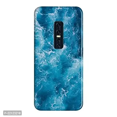 Dugvio? Printed Hard Back Case Cover Compatible for Vivo V17 Pro - Water Effect (Multicolor)