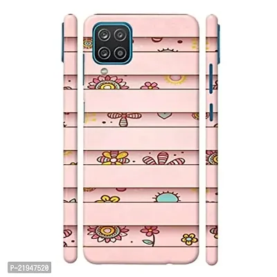 Dugvio? Polycarbonate Printed Hard Back Case Cover for Samsung Galaxy M12 / Samsung M12 (Floral Pattern Border)