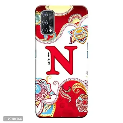 Dugvio? Printed Hard Back Cover Case for Realme X7 Pro - Its Me N Alphabet