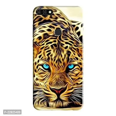 Dugvio? Printed Designer Hard Back Case Cover for Huawei Honor 7A (Tiger Art)
