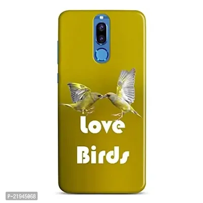 Dugvio? Polycarbonate Printed Hard Back Case Cover for Huawei Honor 9i (Love Birds)