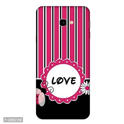 Dugvio? Printed Designer Matt Finish Hard Back Case Cover for Samsung Galaxy J4 Plus/Samsung J4+ / SM-J415F/DS (Love Art Rangoli)