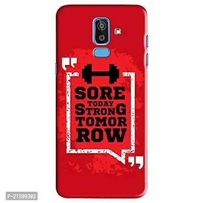 Dugvio? Printed Designer Hard Back Case Cover for Samsung Galaxy J8 / Samsung Galaxy On8 / J810G/DS (Gym Motivation Quotes)