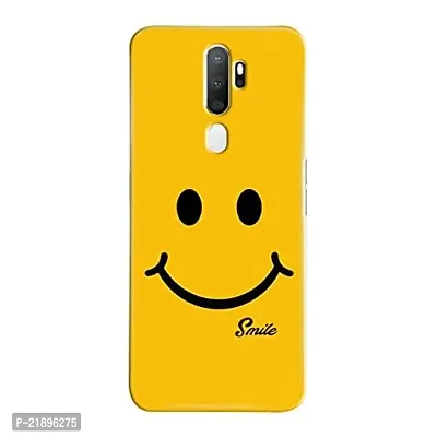 Dugvio? Polycarbonate Printed Colorful Cute Smile, Smile, Happy Designer Hard Back Case Cover for Oppo A5 (2020) / Oppo A9 (2020) (Multicolor)-thumb0