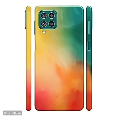 Dugvio? Polycarbonate Printed Colorful Painting Color Water Color Designer Hard Back Case Cover for Samsung Galaxy F62 / Samsung F62 (Multicolor)