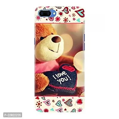 Dugvio? Printed Designer Hard Back Case Cover for Oppo A3S (Love You)
