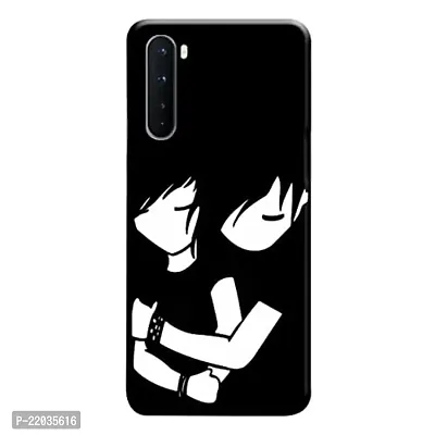 Dugvio? Printed Your and Me, Love, Couple Designer Hard Back Case Cover for OnePlus Nord (Multicolor)