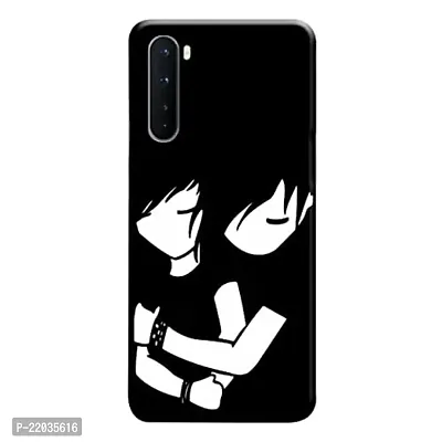 Dugvio? Printed Your and Me, Love, Couple Designer Hard Back Case Cover for OnePlus Nord (Multicolor)-thumb0