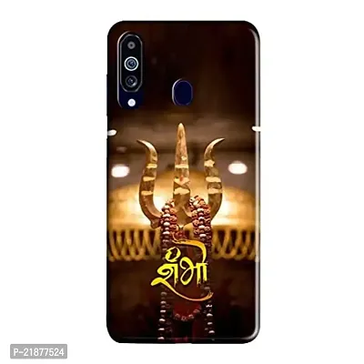 Dugvio? Polycarbonate Printed Colorful Lord Shiva, Mahadev, Mahakal, Shiva, Bhola Designer Hard Back Case Cover for Samsung Galaxy M40 / Samsung M40 / SM-M405G/DS (Multicolor)