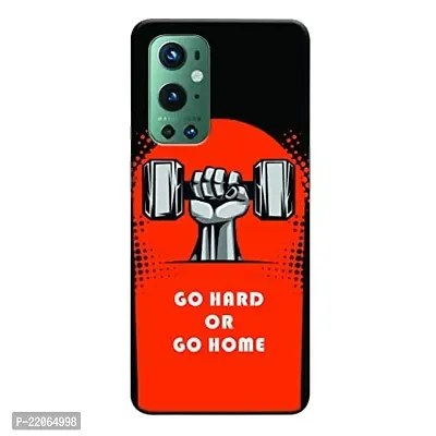 Dugvio? Printed Designer Back Cover Case for OnePlus 9 Pro/OnePlus 9 Pro (5G) - Go Hard or go Home