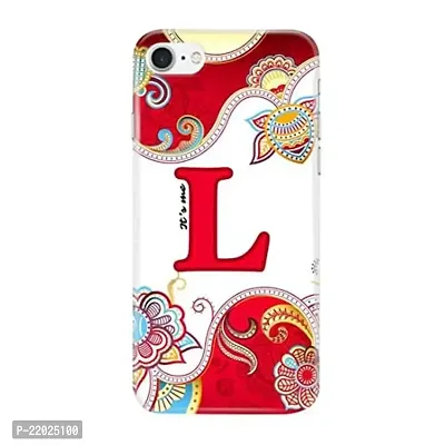 Dugvio? Printed Designer Hard Back Case Cover for iPhone 8 (Its Me L Alphabet)