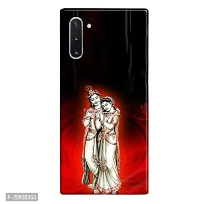Dugvio? Printed Designer Matt Finish Hard Back Case Cover for Samsung Galaxy Note 10 / Samsung Note 10 (Lord Radhe Krishna)