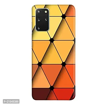 Dugvio? Polycarbonate Printed Hard Back Case Cover for Samsung Galaxy S20 Plus/Samsung S20 Plus (Mix Color Traingle Art)