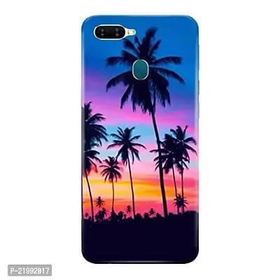 Dugvio? Printed Designer Back Cover Case for Oppo A7 / Oppo A12 / Oppo A5S - Coconut Tree Nature