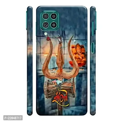 Dugvio? Printed Lord Shiva, Angry Shiva, Shankar Designer Hard Back Case Cover for Samsung Galaxy F62 / Samsung Galaxy M62 (Multicolor)