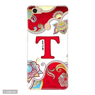 Dugvio? Printed Designer Hard Back Case Cover for Oppo A5 (Its Me T Alphabet)
