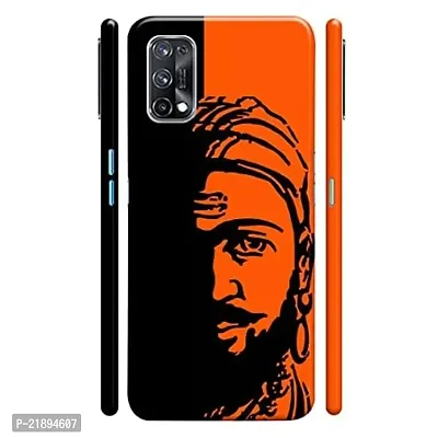 Dugvio Polycarbonate Printed Colorful Chhatrapati Shivaji Maharaj, Shivaji Designer Hard Back Case Cover for Realme X7 (Multicolor)