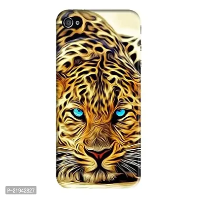 Dugvio? Polycarbonate Printed Hard Back Case Cover for iPhone 5 / iPhone 5S (Tiger Art)
