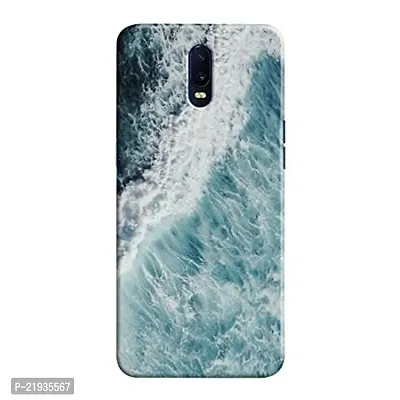 Dugvio? Polycarbonate Printed Hard Back Case Cover for Oppo R17 (River Texture)-thumb0